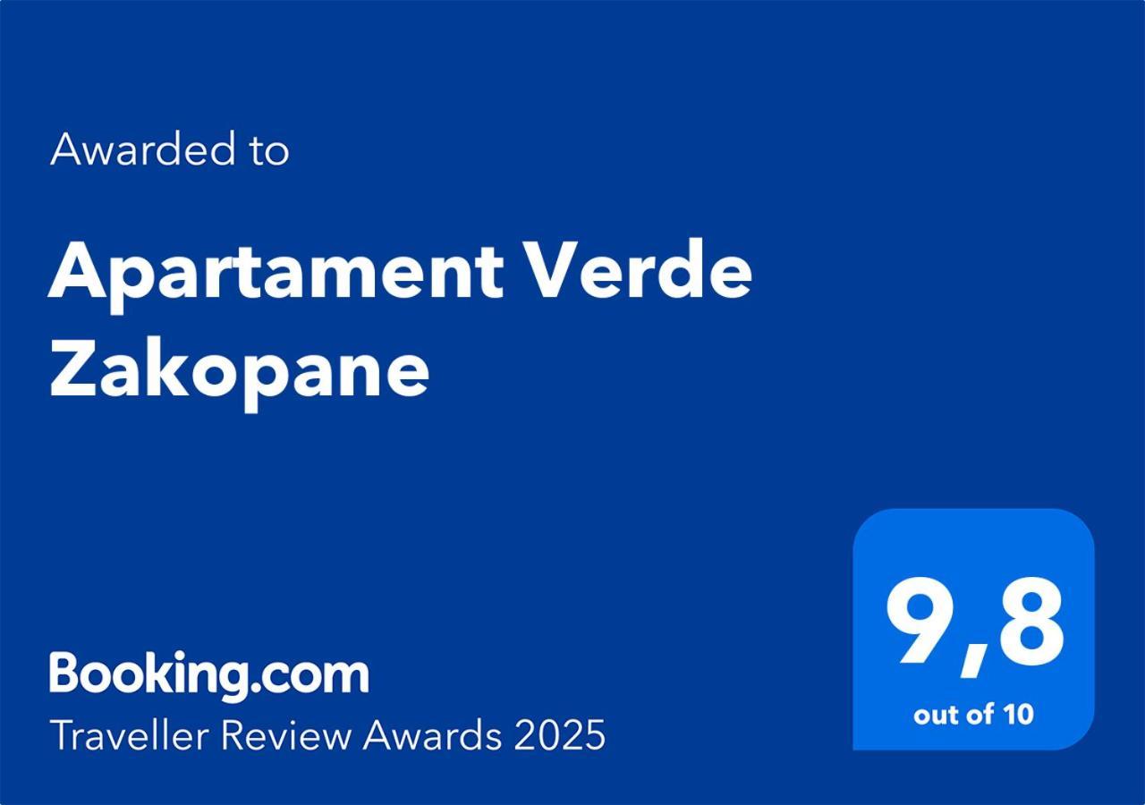Apartament Verde 자코파네 외부 사진